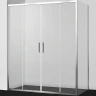 Душевой уголок WasserKRAFT Lippe 150x80 45S47 профиль Серебристый стекло прозрачное