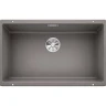 Кухонная мойка Blanco Subline 700-U 523444 Алюметаллик искусственный камень (литьевой мрамор) встраиваемый