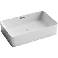 Раковина-чаша Ceramicanova Element 60 CN5025 Белая фарфор накладная