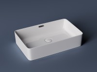 Раковина-чаша Ceramicanova Element 60 CN5025 Белая фарфор накладная