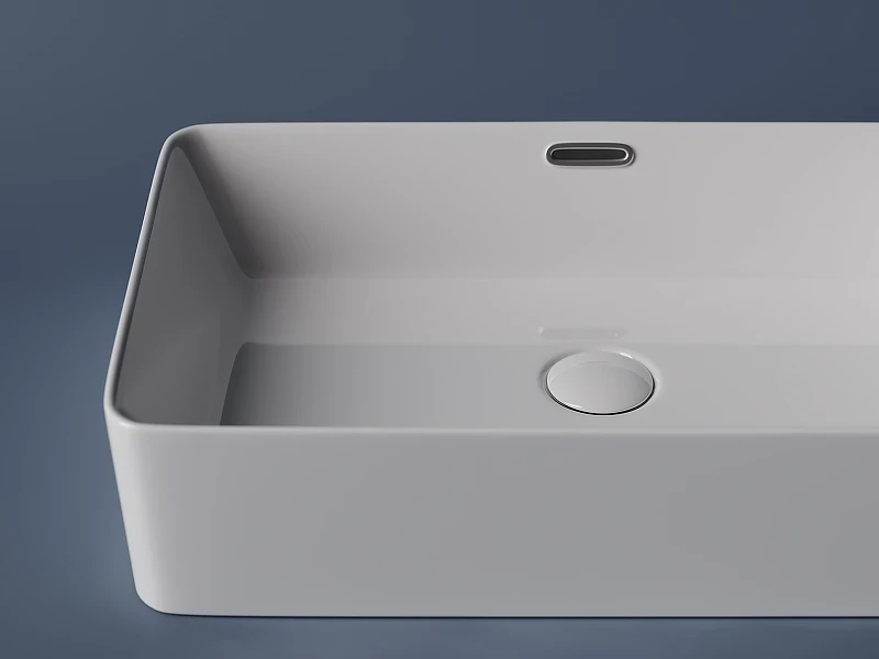 Раковина-чаша Ceramicanova Element 60 CN5025 Белая фарфор накладная