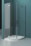 Душевой уголок BelBagno Kraft 90х90 KRAFT-R-2-90-C-Cr профиль Хром стекло прозрачное
