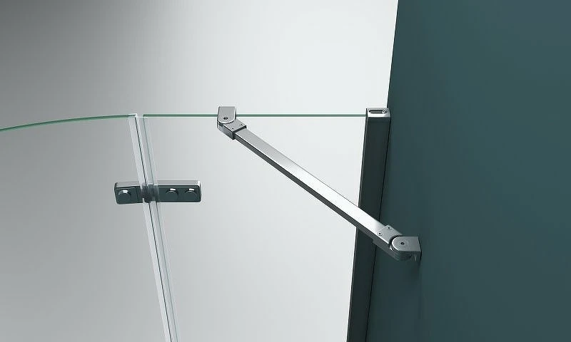 Душевой уголок BelBagno Kraft 90х90 KRAFT-R-2-90-C-Cr профиль Хром стекло прозрачное