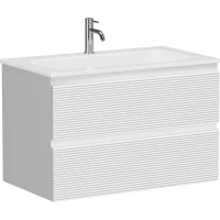 Тумба под раковину Sancos Folk 80 FL80W подвесная Bianco МДФ / ЛДСП