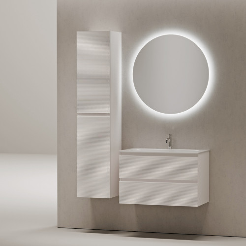 Тумба под раковину Sancos Folk 80 FL80W подвесная Bianco МДФ / ЛДСП