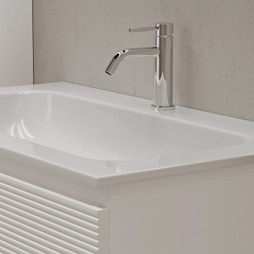 Тумба под раковину Sancos Folk 80 FL80W подвесная Bianco МДФ / ЛДСП