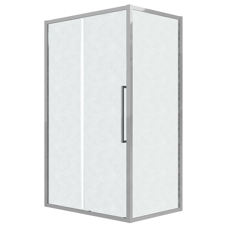 Душевая стенка Grossman Cosmo 100 200.K33.02.100.10.02 профиль Хром стекло шиншилла