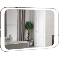Зеркало Azario Индиго 80 ФР-00001410 с подсветкой с сенсорным выключателем стекло