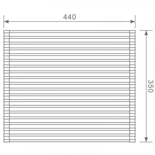 Ролл-мат Raglo R730.44.03 Золото матовое