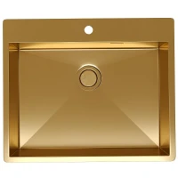 Кухонная мойка Reflexion Iseo 60 RX2260GD цвет Брашированное золото