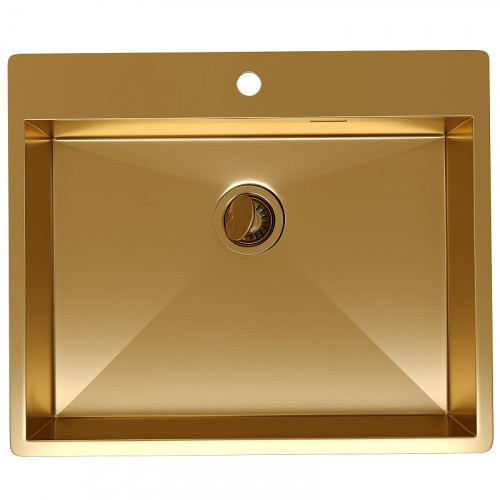 Кухонная мойка Reflexion Iseo 60 RX2260GD цвет Брашированное золото