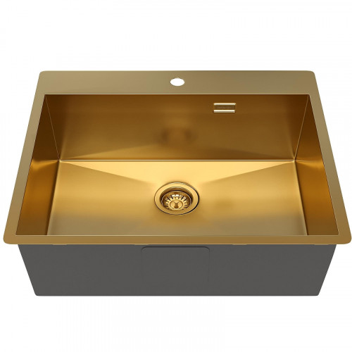 Кухонная мойка Reflexion Iseo 60 RX2260GD цвет Брашированное золото