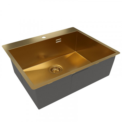 Кухонная мойка Reflexion Iseo 60 RX2260GD цвет Брашированное золото