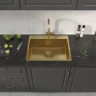 Кухонная мойка Reflexion Iseo 60 RX2260GD цвет Брашированное золото