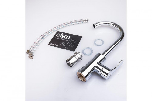 Смеситель для кухни Ekko E40056 цвет Хром