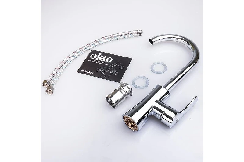 Смеситель для кухни Ekko E40056 цвет Хром