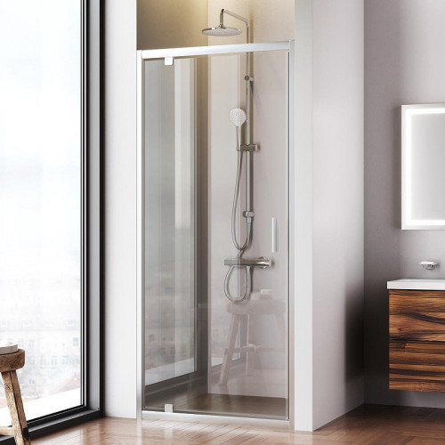 Душевая дверь AM.PM Gem 90 W90G-90-1P-MT профиль Хром матовый стекло прозрачное