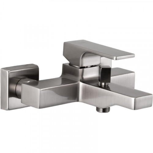 Смеситель для ванны Remer Absolute AU02NP Никель брашированный латунь на стену