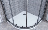 Душевой поддон из искусственного камня Aquaton Калифорния 100x100 1A715436CA010 Белый