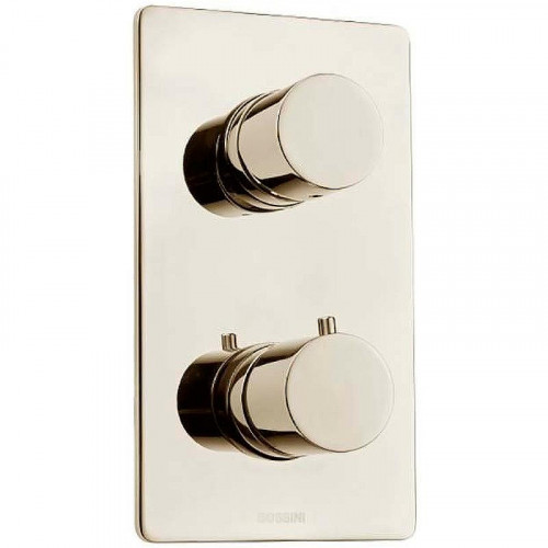 Смеситель для душа Bossini Oki Z00002.094 с термостатом Никель шлифованный