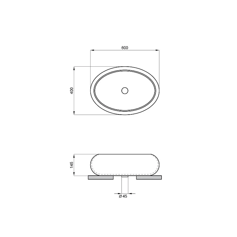 Раковина-чаша Lavinia Boho Bathroom Sink 60 33311091 цвет Белый глянцевый