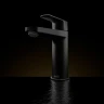 Смеситель для раковины Teska Quars E5618 Черный матовый латунь