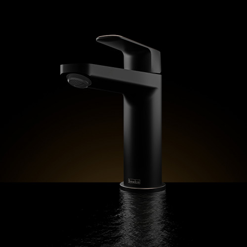 Смеситель для раковины Teska Quars E5618 Черный матовый латунь