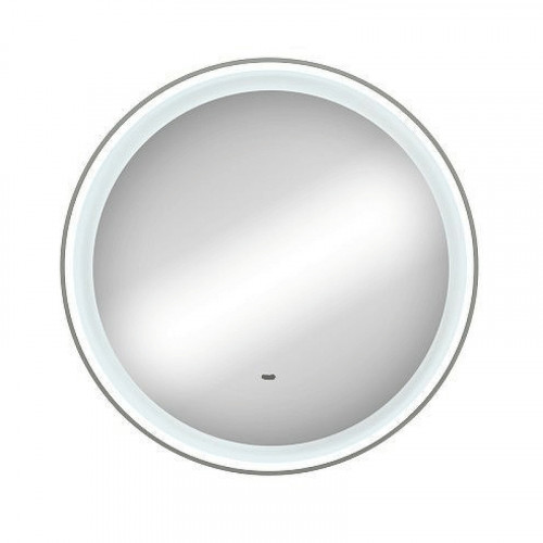 Зеркало Art&amp;Max Napoli AM-Nap-600-DS-F-White с подсветкой с бесконтактным выключателем Белое матовое МДФ / ЛДСП, стекло