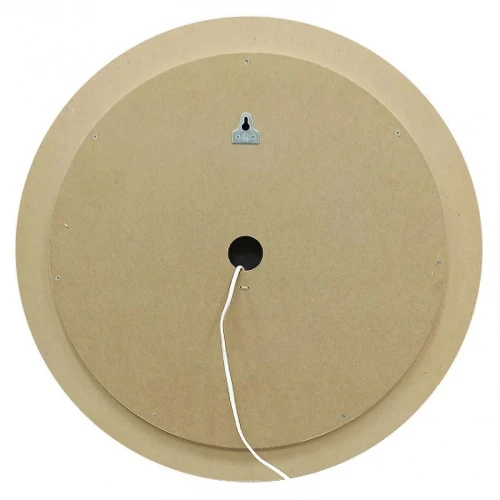 Зеркало Art&amp;Max Napoli AM-Nap-600-DS-F-White с подсветкой с бесконтактным выключателем Белое матовое МДФ / ЛДСП, стекло