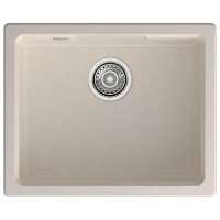 Кухонная мойка GranFest Urban 4555 белый цвет Белый