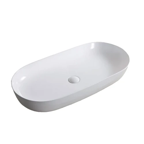 Раковина-чаша BelBagno 81 BB1349 Белая фаянс накладная