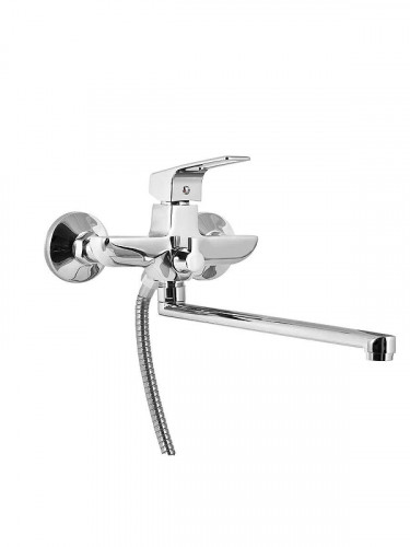 Смеситель для ванны Wisent WP22154 универсальный цвет Хром