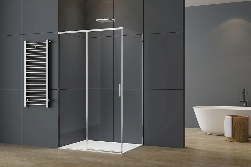 Душевой уголок Vincea Soft 2 120x80 VSR-3SO28012CL профиль Хром стекло прозрачное