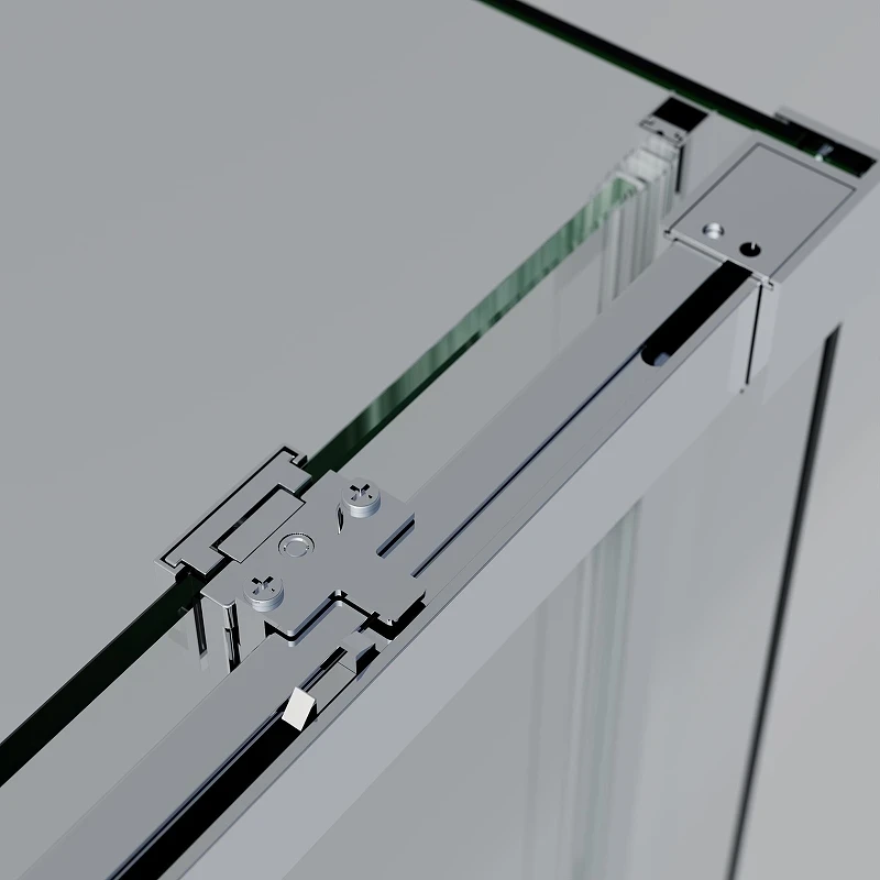 Душевой уголок Vincea Soft 2 120x80 VSR-3SO28012CL профиль Хром стекло прозрачное