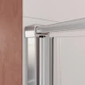 Душевая дверь Cezares Liner 100 L LINER-B-12-100-C-Cr-L профиль Хром стекло прозрачное