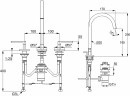 Смеситель для раковины Kludi Nova Fonte 201430515 Хром