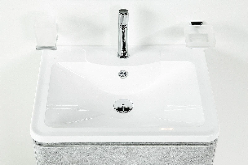 Тумба под раковину BelBagno 70 ALBANO-700-2C-SO-CVG подвесная Cemento Verona Grigio МДФ / ЛДСП
