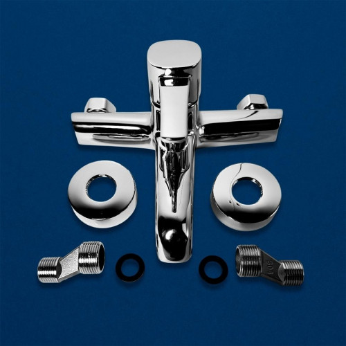 Смеситель для ванны Urbatec Evolution EV22803CR цвет Хром