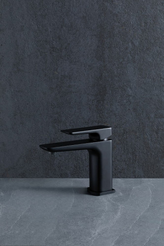 Смеситель для раковины Allen Brau Infinity 5.21001-31 Черный матовый латунь