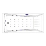 Акриловая ванна Excellent Palace 170x75 WAEX.PAL17.NANO.CR с гидромассажем