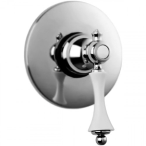 Смеситель для душа Cezares Margot MARGOT-DIM-01-Bi Хром/белый латунь встраиваемый