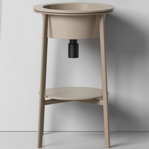 Консоль с раковиной Abber Bequem 50 AC2130MK цвет Хаки матовый