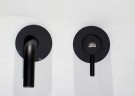 Комплект смесителей Paffoni Light KITZCOL632NO006 Черный матовый латунь