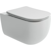 Унитаз Ceramicanova Noel CN3013 подвесной с сиденьем Микролифт фарфор подвесной