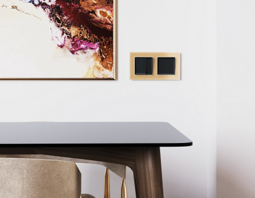 Клавиша для выключателя одноклавишного Ambrella Volt ALFA AP8010