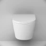 Комплект унитаза с инсталляцией AM.PM Sense FlashClean IS110138.741701 с сиденьем Микролифт и Черной матовой клавишей смыва