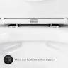 Комплект унитаза с инсталляцией AM.PM Sense FlashClean IS110138.741701 с сиденьем Микролифт и Черной матовой клавишей смыва