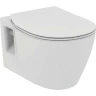 Унитаз с инсталляцией Ideal Standard Connect PR211601 с сиденьем Микролифт и клавишей смыва Хром