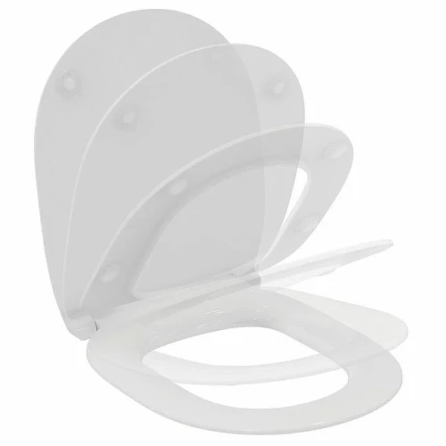 Унитаз с инсталляцией Ideal Standard Connect PR211601 с сиденьем Микролифт и клавишей смыва Хром