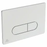 Унитаз с инсталляцией Ideal Standard Connect PR211601 с сиденьем Микролифт и клавишей смыва Хром